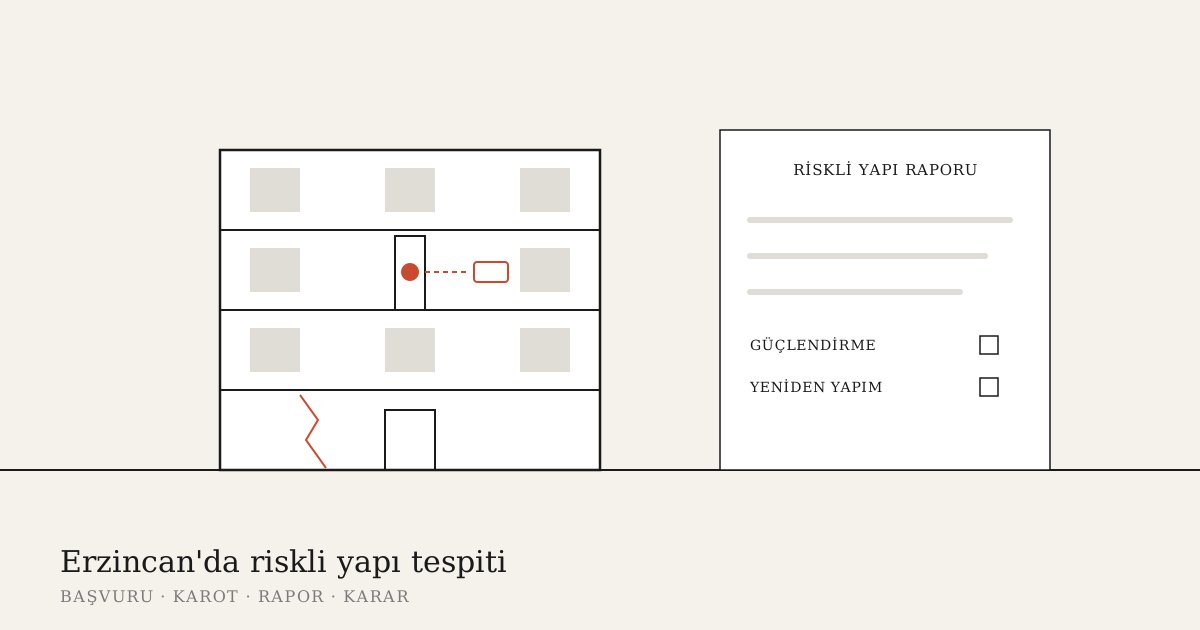 Mevcut bir apartman kesiti üzerinde karot alınan kolon ve inceleme raporu çizimi